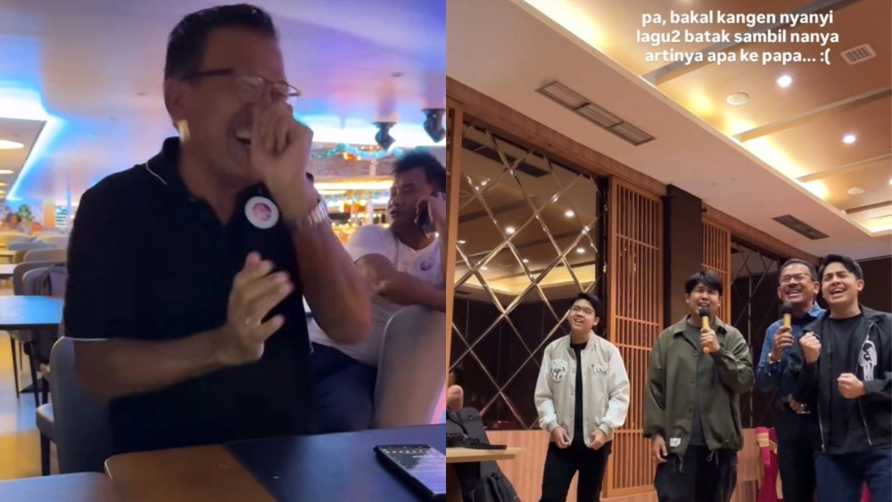 Jerome Polin rindu dengan sosok ayahnya yang selalu ceria [Instagram/@jeromepolin]